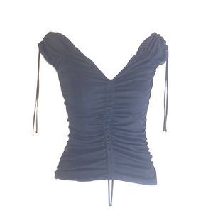 Express black top size small